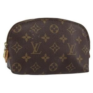 LOUIS VUITTON Monogram Pochette Cosmetic PM Pouch M43998 LV Auth 160954